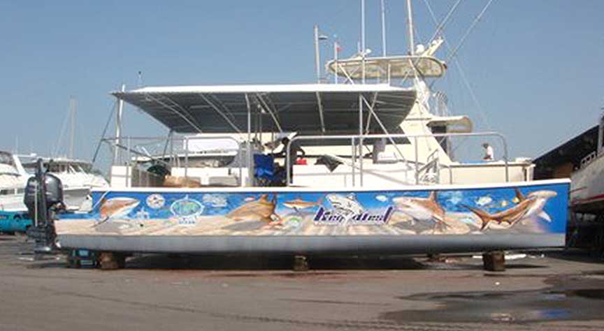 AdGraphics | Boat Graphics Pompano Beach FL | Boat Wraps | Boat Decals