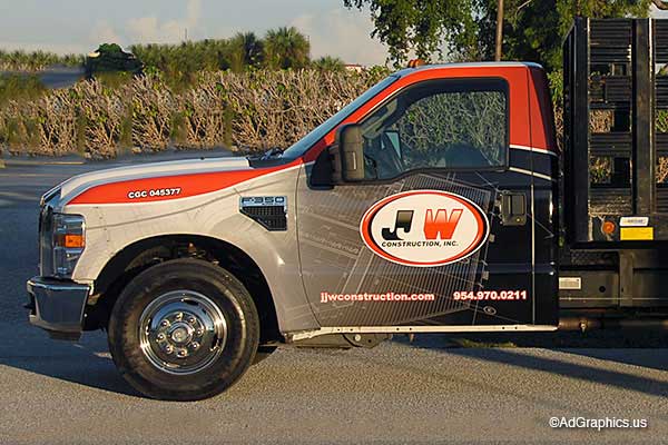Flatbed Truck Wrap
