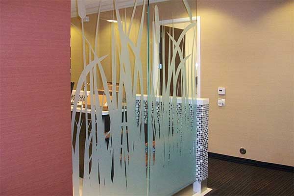 Etched Window Graphics