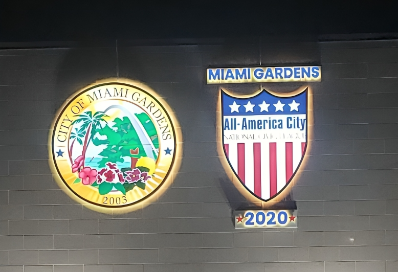 Exterior dimensional letters -backlit