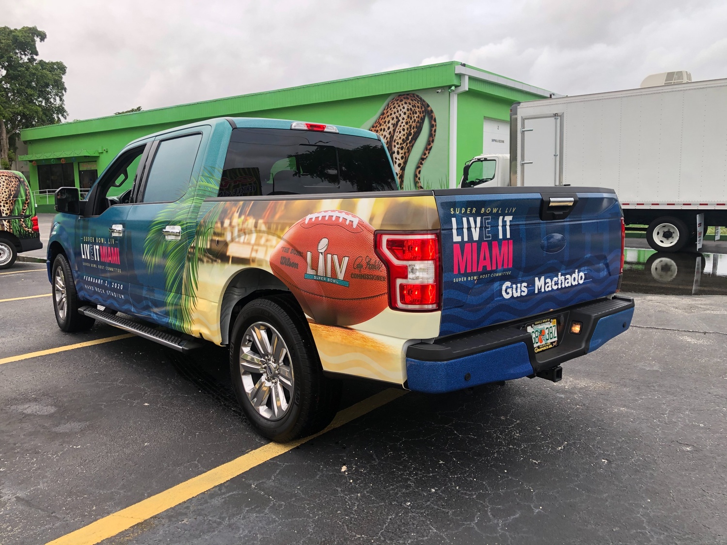 Vehicle wraps - transportation pick up truck full wrap
